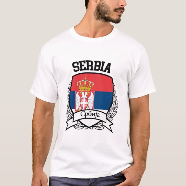 Serbien T-Shirt (Vorderseite)
