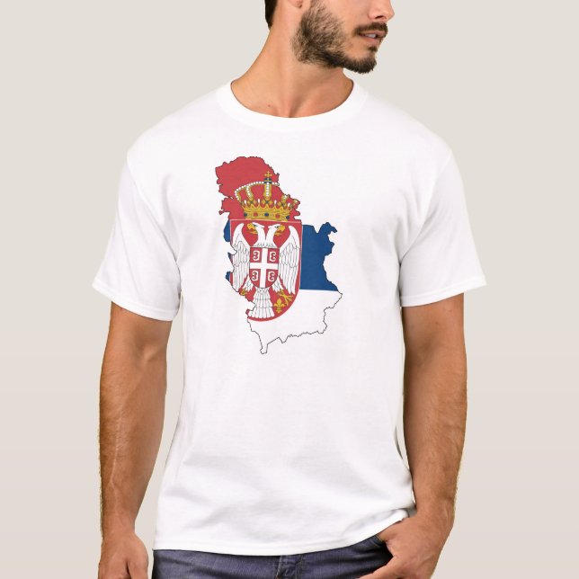 Serbien-T - Shirt (Vorderseite)