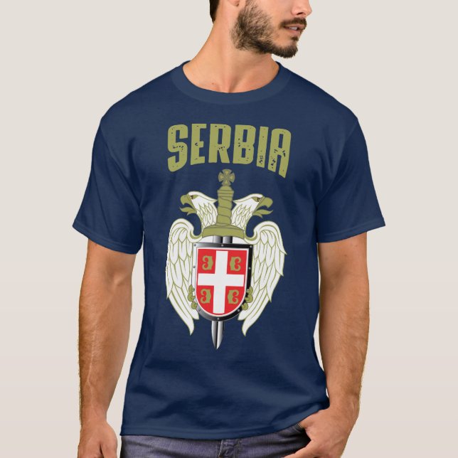 Serbien T-Shirt (Vorderseite)