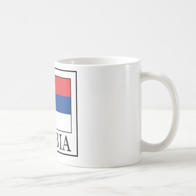 Serbien-Tasse Kaffeetasse (Rechts)