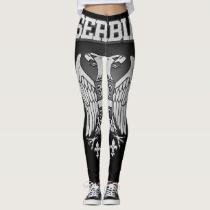 Serbien-Wappen Leggings