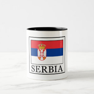 Serbien Zweifarbige Tasse