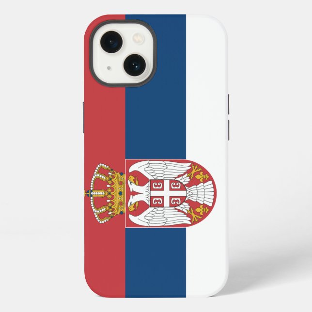 Serbisch iPhone Hülle (Rückseite)