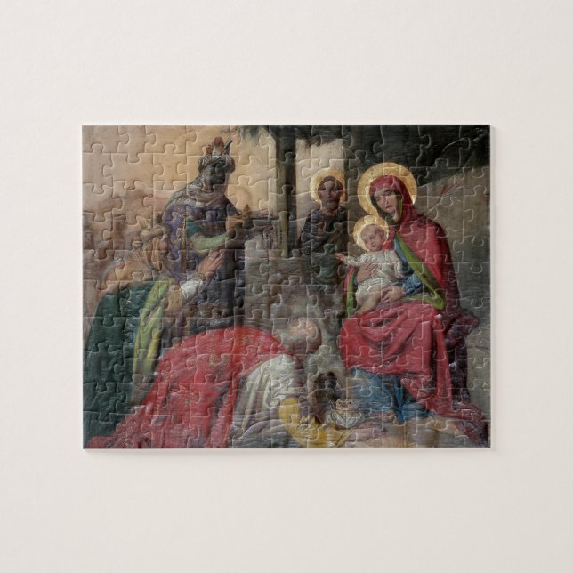 Serbisch-orthodoxe Ikonographie in der Kirche von  (Horizontal)