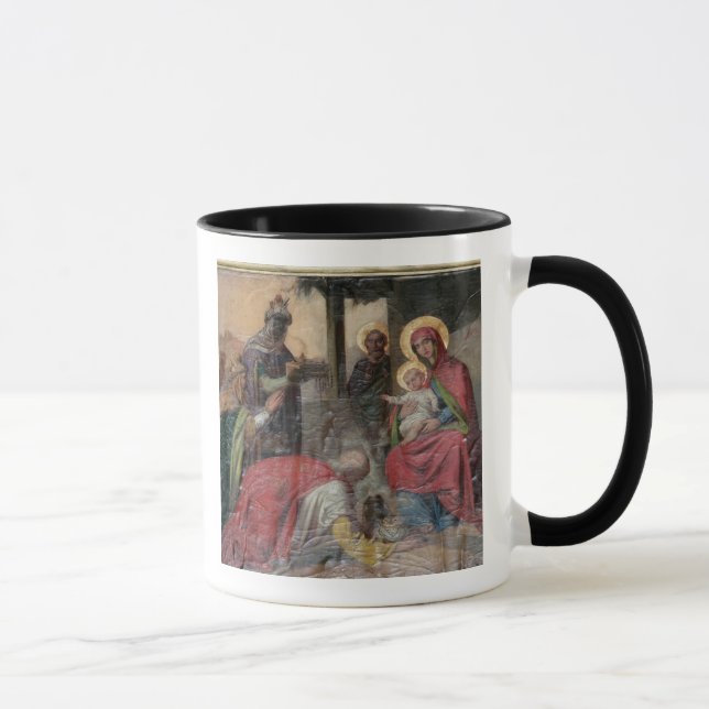 Serbisch-orthodoxe Ikonographie in der Kirche von  Tasse (Rechts)