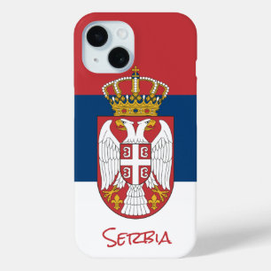 Serbische Flagge Case, Serbien Mode / Sport iPhone Case-Mate iPhone Hülle