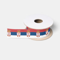 Serbische Flagge & Serbien - Reise, Urlaub/Sport