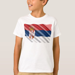 Serbische Flagge T-Shirt