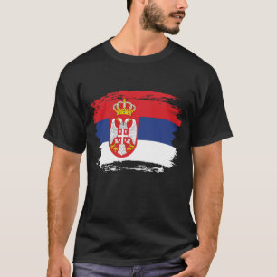 Serbische Flagge T-Shirt