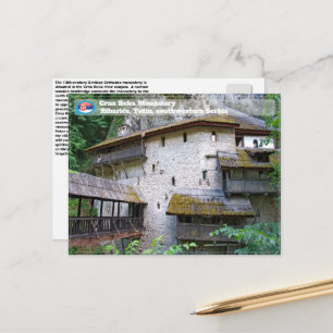 SERBISCHE KLOSTER - Kloster Crna Reka Ribariće Postkarte