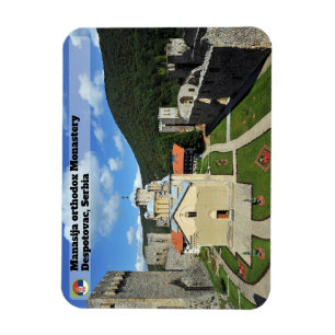 SERBISCHE KLÖSTER - Kloster Manasija Magnet