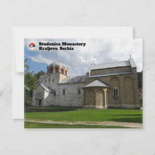 SERBISCHE KLÖSTER - Kloster Studenica Postkarte
