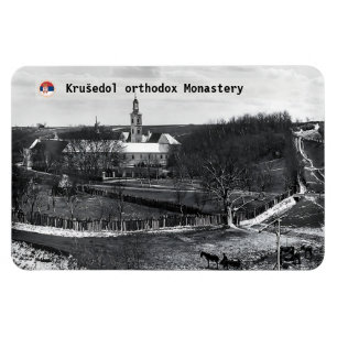 SERBISCHE KLÖSTER - Krušedol Kloster 2 Magnet