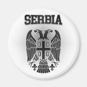 Serbische Wappen Magnet