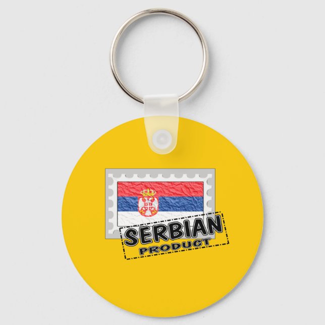 serbisches Produkt Schlüsselanhänger (Vorderseite)