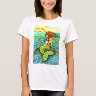 "Serena durch das Meer" Meerjungfrau T-Shirt