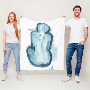 Serena-Skizze Fleecedecke