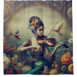 "Serenade des Meeres" Duschvorhang