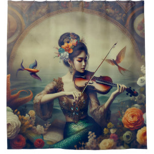 "Serenade des Meeres" Duschvorhang
