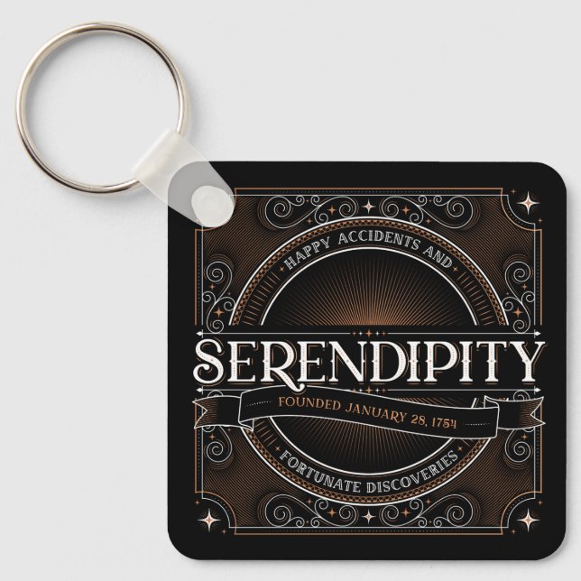 Serendipity-Schlüsselanhänger Schlüsselanhänger (Vorderseite)