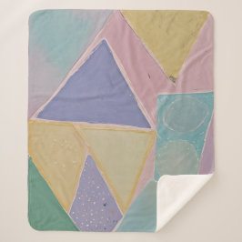 Serene Abstracts: A Pastel Dream Sherpadecke