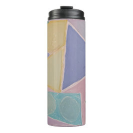 Serene Abstracts: A Pastel Dream Thermosbecher