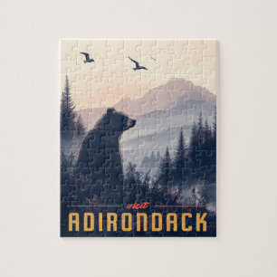 Serene Adirondack Bär: Ein Vintager
