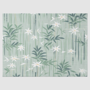 Serene Bambusblüten-Asiatisch (4) Seidenpapier