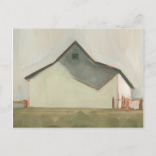 Serene Barn - Off-White Postkarte