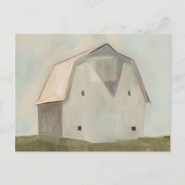 Serene Barn Postkarte (Vorderseite)