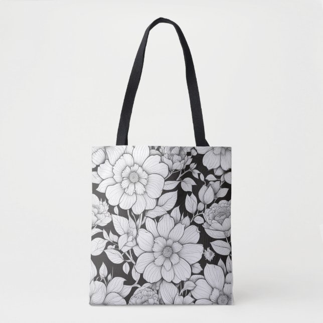 Serene Blossom Tasche (Vorderseite)