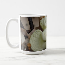 Serene Cherub Erholung Kaffeetasse