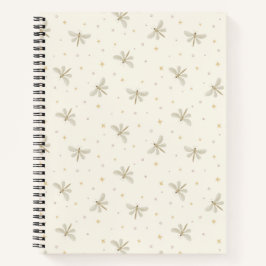 Serene Dragonflies Spiral Notebook Notizbuch