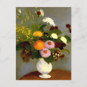 Serene Floral Still Life Print Postkarte