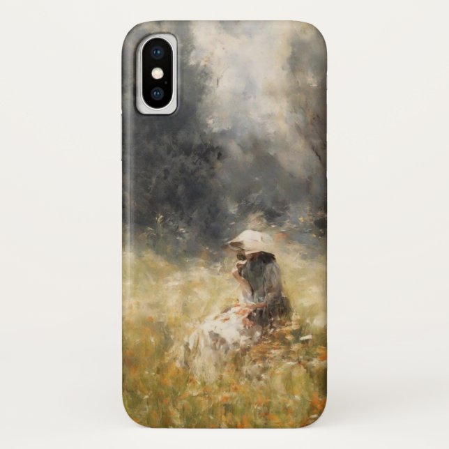 Serene Garden Reader Mobile Case (Rückseite)