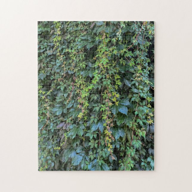 Serene Green Ivy Wall Hanging Vines Pflanze Blätte (Vertikal)