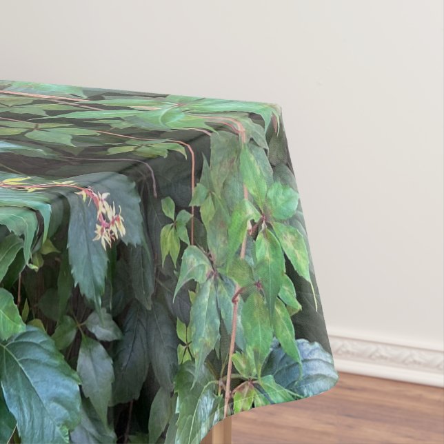 Serene Green Ivy Wall Hanging Vines Pflanze Blätte Tischdecke (Beispiel)