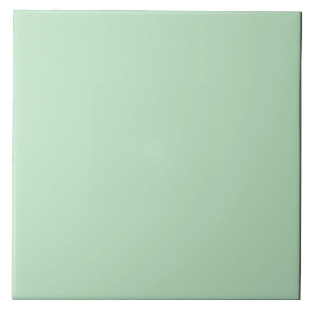 Serene Green Keramik Tile. Fliese (Vorderseite)