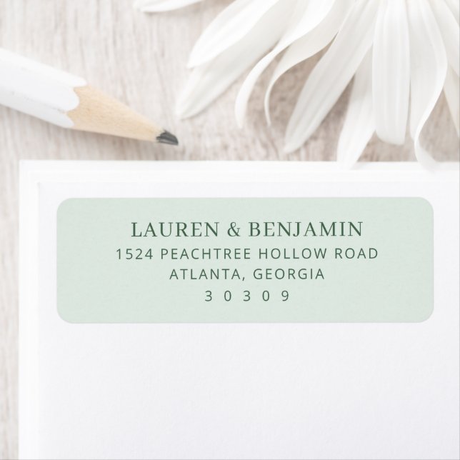 Serene Green Typographic (Insitu)