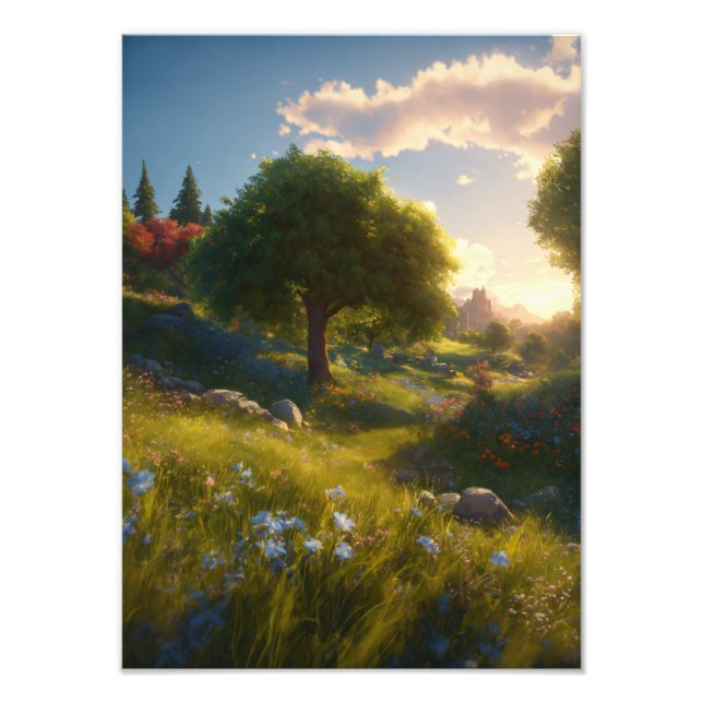 Serene Horizon Fotodruck (Vorne)