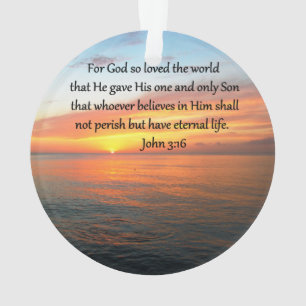 SERENE JOHN 3:16 PHOTO DU LEVER