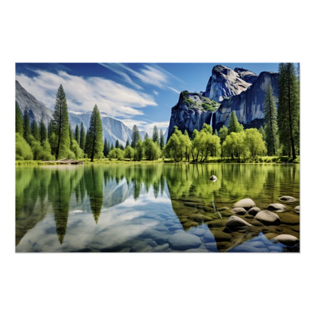 Serene Lagoon Poster (Vorderseite)