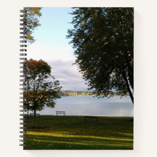 Serene Lake Skaneateles Notizbuch