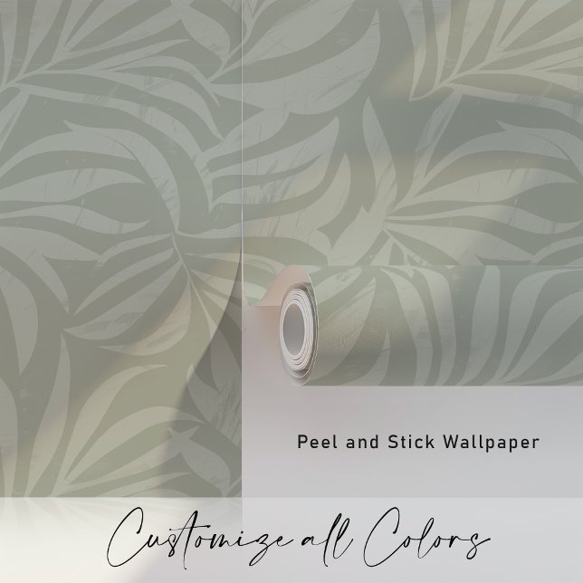 Serene Leaf Harmony Tapete (Von Creator hochgeladen)