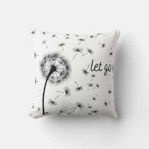 Serene Living Lass los Pusteblume Botanisch Kissen