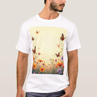 Serene Meadow Bliss T - Shirt Design