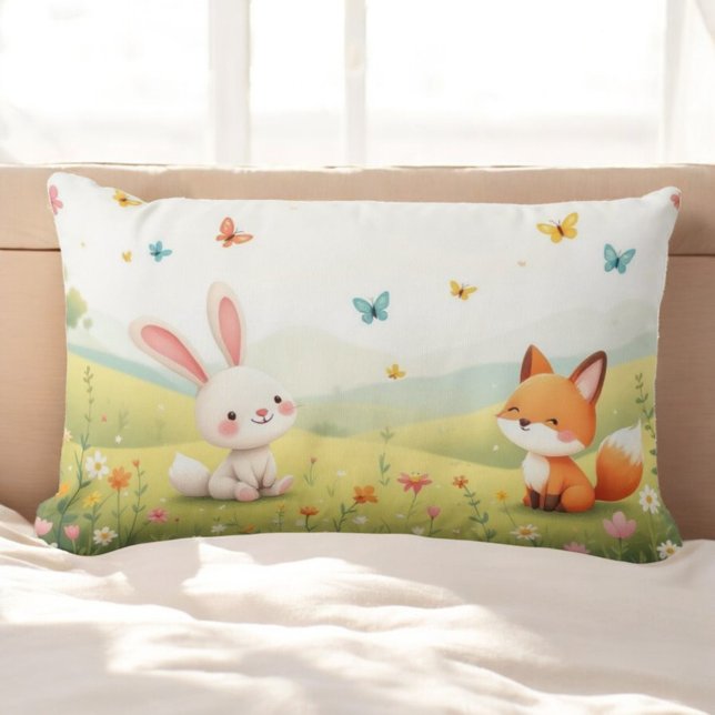 Serene Meadow Pillow Lendenkissen (Von Creator hochgeladen)