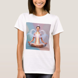 Serene Mediation Energy Flow - Spirituell T-Shirt
