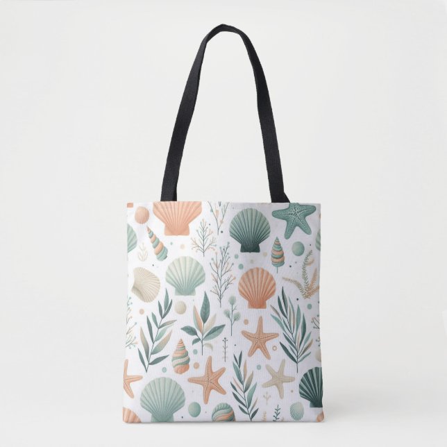 Serene Meereswelt Tasche (Vorderseite)