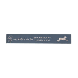 Serene Midnight Leap - Rabbit & Pine Tree Mitterna
